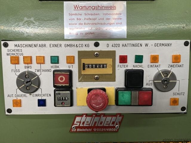 Jednokraka hidraulična presa 20t, brza presa EXNER EEX 20 S