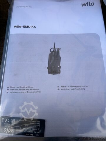Wilo EMU KS15 – NY 400V 1,3kW Wilo EMU KS15 – NOWA 400V 1.3kW Wilo EMU KS15 – NOWA 400V 1.3kW