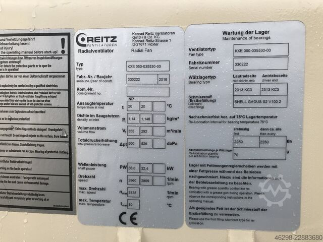  REITZ KXE 050-035530-00