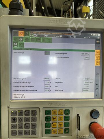  Arburg 370S 700-290 U-Version