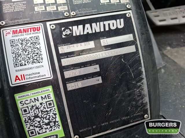 Carretilla elevadora Manitou MC 25-4 D K ST5 S1 Buggy