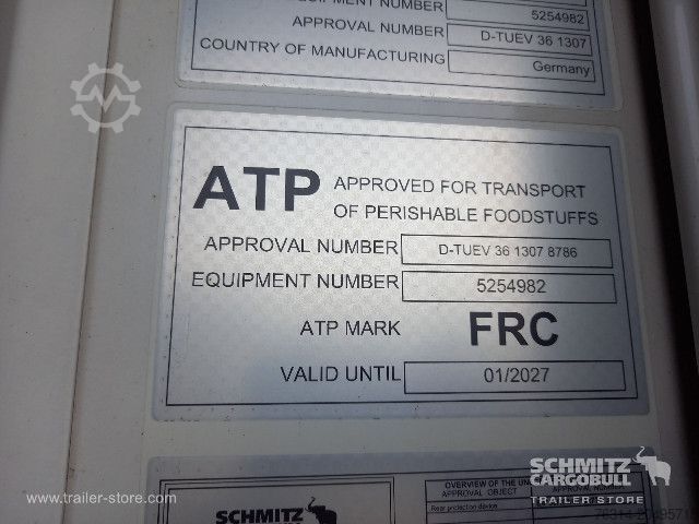 Reefer semitrailer Schmitz Cargobull Tiefkühler Standard Doppelstock