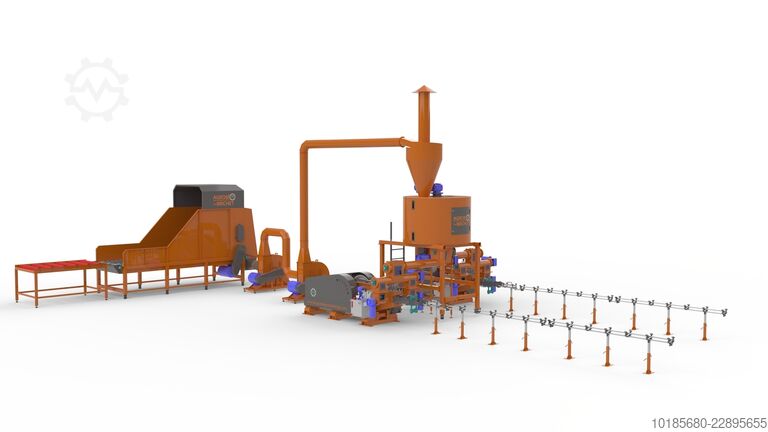 Γραμμή παραγωγής παλετών και μπρικετών Briquetting Technology BriqTech PellTech