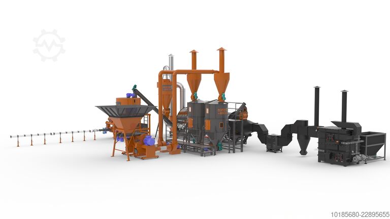 Γραμμή παραγωγής παλετών και μπρικετών Briquetting Technology BriqTech PellTech