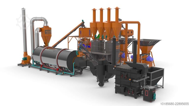 Γραμμή παραγωγής παλετών και μπρικετών Briquetting Technology BriqTech PellTech