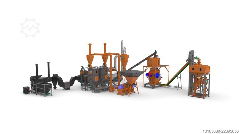 Γραμμή παραγωγής παλετών και μπρικετών Briquetting Technology BriqTech PellTech