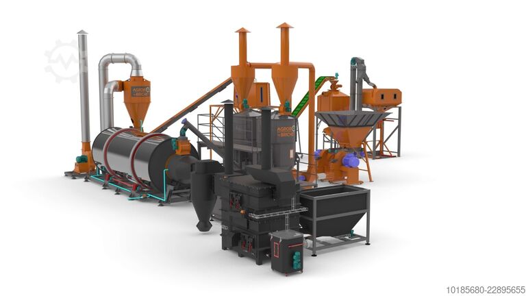 Γραμμή παραγωγής παλετών και μπρικετών Briquetting Technology BriqTech PellTech