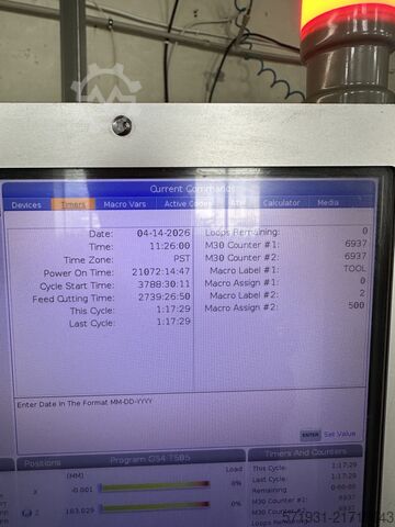 Centru de strunjire și frezare CNC HAAS ST-15