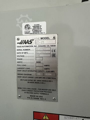 Centru de strunjire și frezare CNC HAAS ST-15