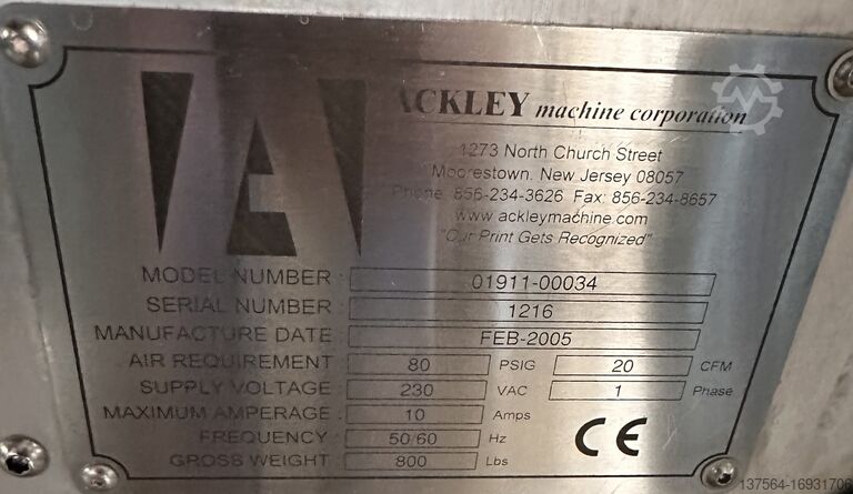 Dragee & tablet afdrukken Ackley 