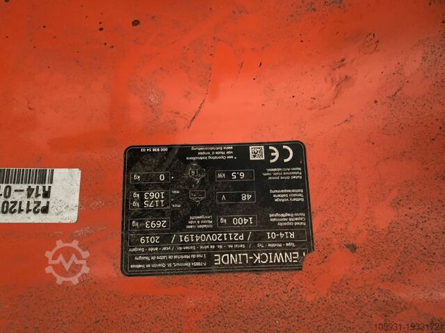 Tehergépkocsi Linde R14-01