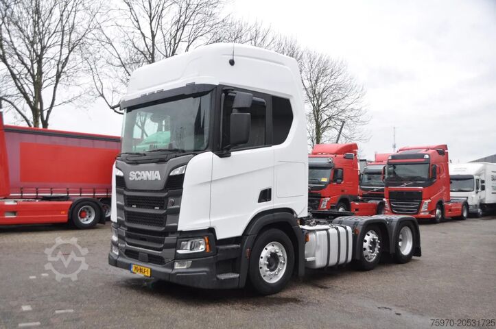 MTS standard Scania R410 6X2/4 2018 ALCOA'S LIFT-STUURAS