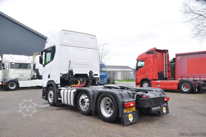 MTS standard Scania R410 6X2/4 2018  ALCOA'S  LIFT-STUURAS