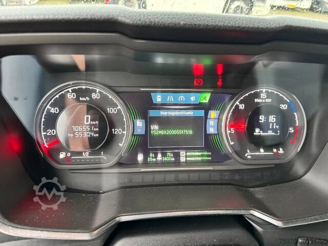 MTS standard Scania R410 6X2/4 2018 ALCOA'S LIFT-STUURAS