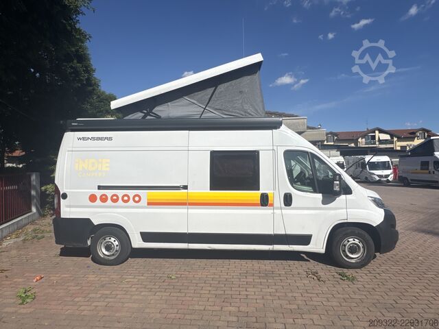 Husbil Fiat Ducato Weinsberg Carabus 2023 | Cambio manuale | Tetto a soffietto