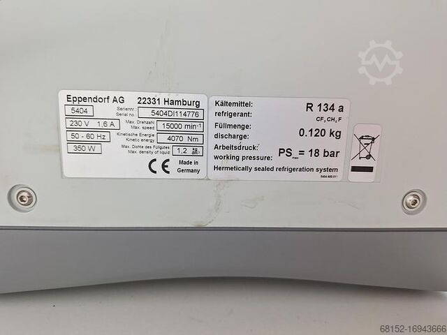 Odstředivka Eppendorf 5424 R