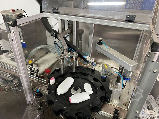 Line For Packaging Liquid Products Into Plastic Bottles With Dose Up To 750 ml Tang OG Weiss AS ASK 450