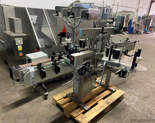 Line For Packaging Liquid Products Into Plastic Bottles With Dose Up To 750 ml Tang OG Weiss AS ASK 450