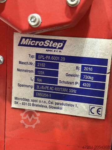 Plazmavágó gép MicroStep SPL-PA 6001.20