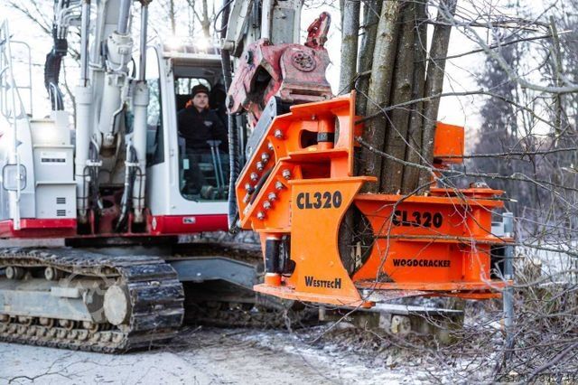 Drugi WesttecH Westtech Woodcracker CL320 Fällkopf Fällgreifer