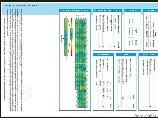 Passagerartransport MERCEDES-BENZ EQV 300 ExtraLang L3 8 Persoons 2x Elektrische ...