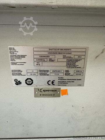 Entrepôt grande hauteur Kardex remstar Shuttle XP 500