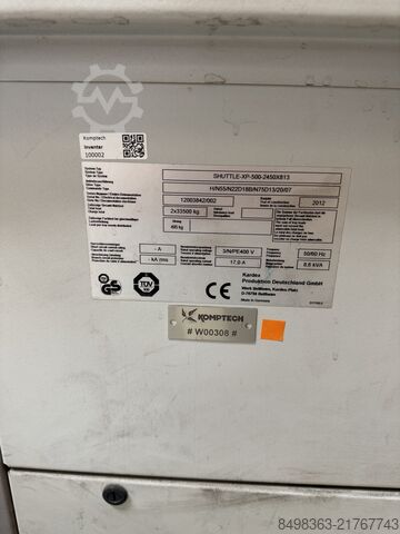 Entrepôt grande hauteur Kardex remstar Shuttle XP 500