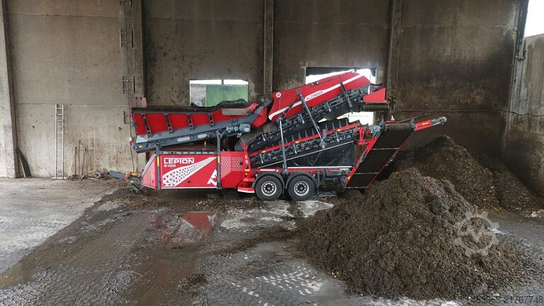 Separator mobil cu discuri pentru ecran stea Alzinger Maschinenbau Lepton 5100