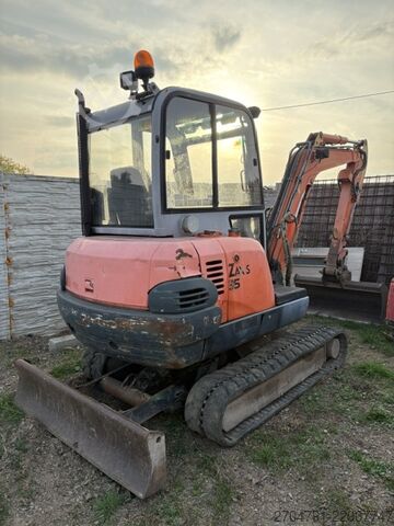 Miniexcavator, excavator pe șenile, excavator Hitachi ZX35 zaxis