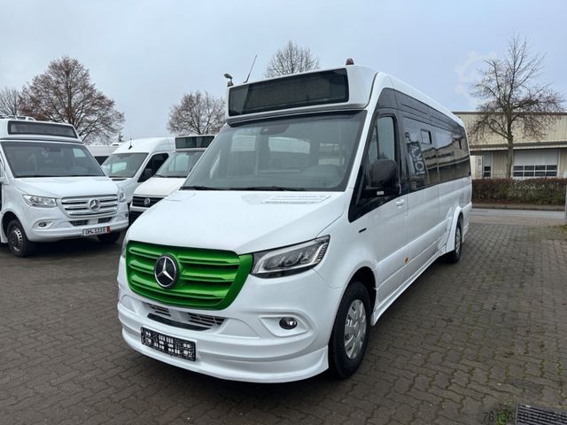 Autocarro urbano MERCEDES-BENZ eSprinter Linienbus Rollstuhl 15+10 Niederflur