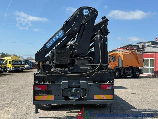 Flatbed truck MAN TGS 35.400 8x4 Effer 250 6S Höhe 23,5m NL:16,3T