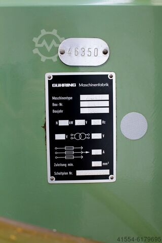 Draaiboorpunt slijpmachine GUEHRING AS 417