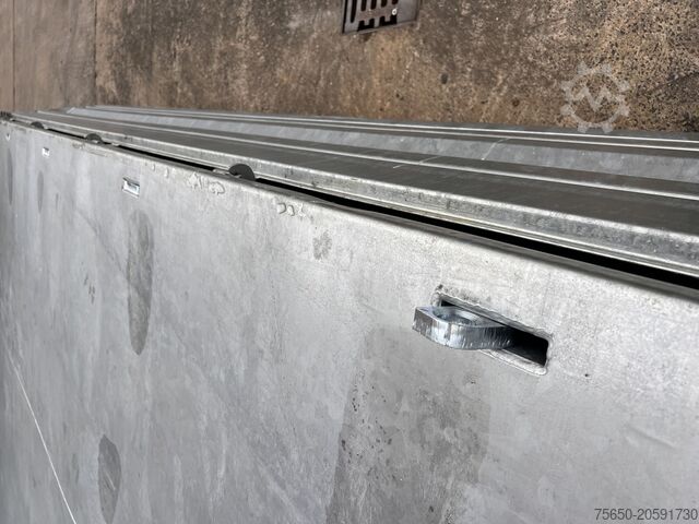 Tipvognstrailer Möslein TTD 19 AB  19 t Tandem 3 Seiten Kipper TiefladerAufsatzbordwänden-- Neufahrzeug --