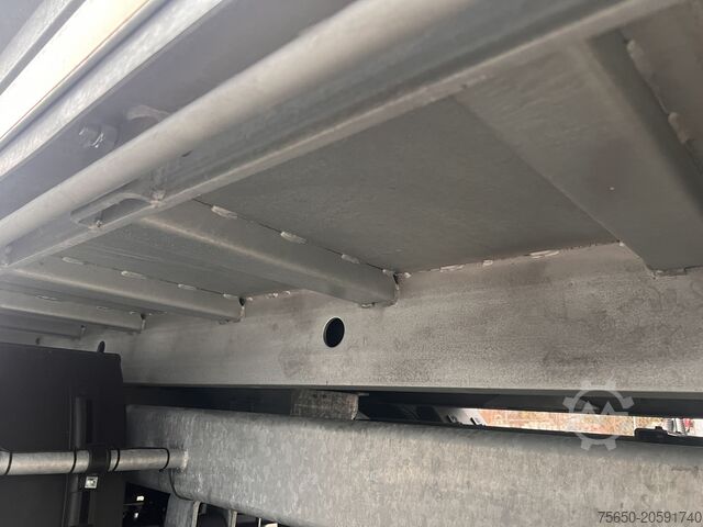 Tipvognstrailer Möslein TTD 19 AB neuer 19 t Tandemkipper TiefladerGitteraufsatz