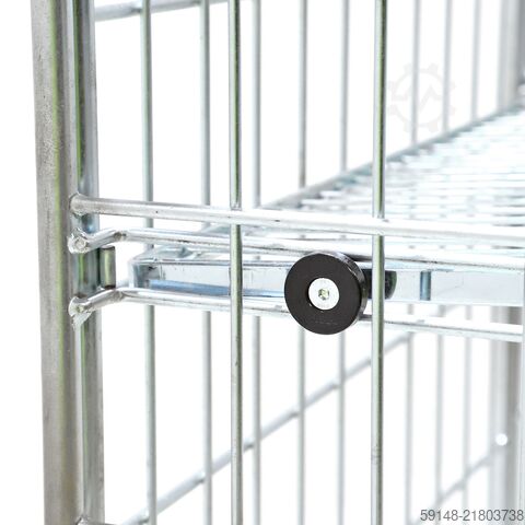 Carros de lavandería usados de 2 niveles, L: 815, A: 610, H: 1780 (mm). 663 litros, L: 815, A: Kruizinga 98-8015GB