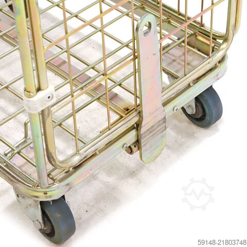 Gebrauchte Wäschewagen mit 2 Etagen, L: 800, B: 610, H: 1700 (mm).  643ltr, L: 800, B: Kruizinga 98-8021GB