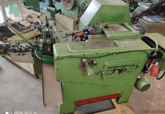 Stroj na výrobu šroubů Heuer Hammer Doppeldruckpresse