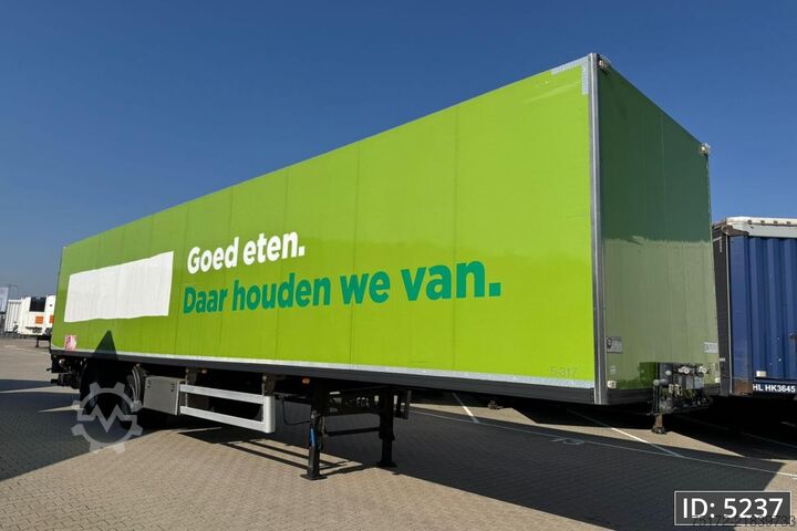 Koffer Van Eck UT-2BI / 2 Axle / DHOLLANDIA