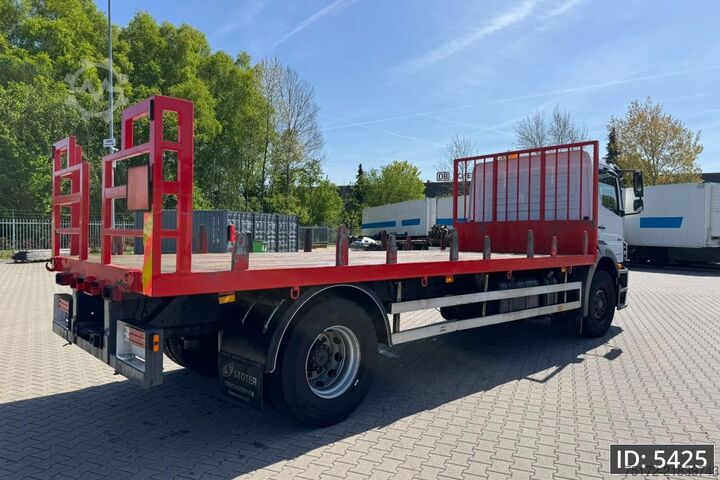 Platform trailer Mercedes-Benz Axor 1824 Day Cab, Euro 4, / EPS Automatic /6,4...