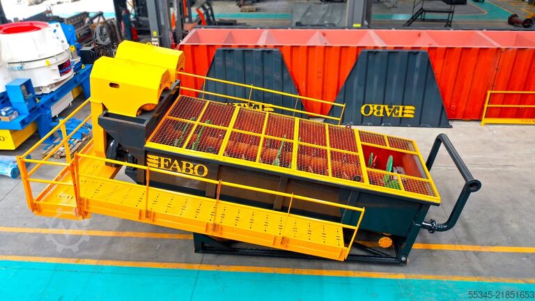 LOG YIKAYICI FABO LOG WASHER LOG WASHER - WASHING SYSTEM FOR GRAVEL