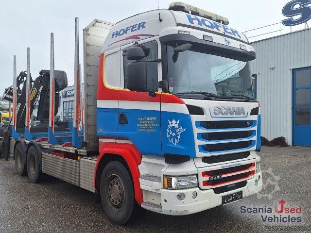 Timberbil Scania R 490 LB6x4HNB Epsilon M12 Z Komplettzug !!