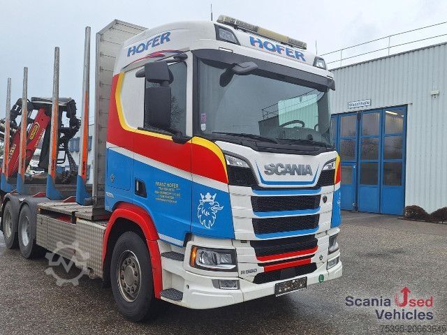 Timberbil Scania R 580 B6x4NB+Epsilon M12 Z