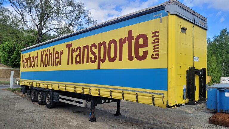 Plattform Kögel Standard Portaltüren Edscha Liftachse