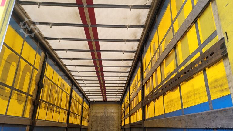 Plattform Kögel Standard Portaltüren Edscha Liftachse