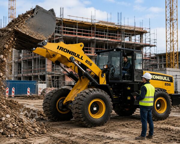 Bulldozer sur pneus IRONBULL 856