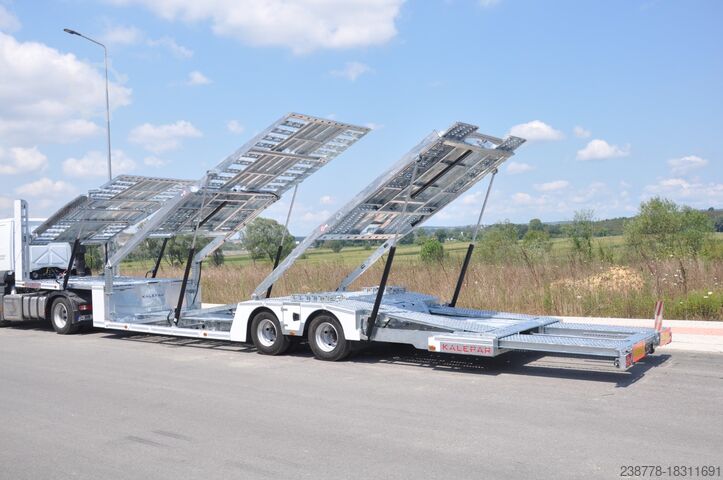 Autószállító félpótkocsi KALEPAR KLP 228V6M2 6er Autotransporterauflieger