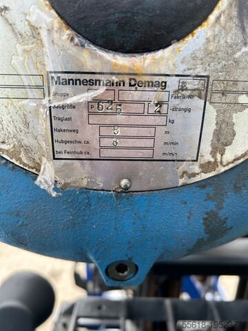 Bovenloop kraan Bovenloop kraan enkelligger 5000kg 14580 Demag