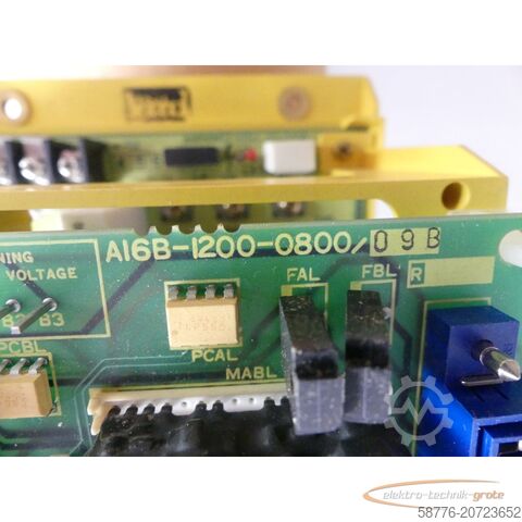 Component Fanuc A06B-6058-H229 / 24xes Digital Servo Amplefier SN: 15000182 - ungebr.! -