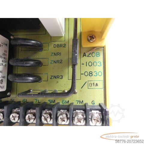 Component Fanuc A06B-6058-H229 / 24xes Digital Servo Amplefier SN: 15000182 - ungebr.! -