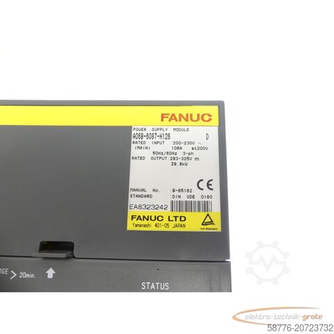 Component Fanuc A06B-6087-H126 SN:EA8323242 generalüberholt mit 12 Monaten Gewährleistung